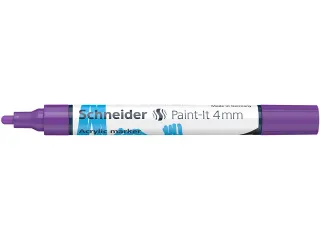 Acrylmarker Schneider Paint-It 320 4mm paars - 5
