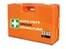 mallette de secours p. bureau DIN 13157 ABS orange av. support mural