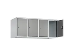 opzetkast,v. locker,4vak.,vak B 300mm,HxBxD 500x1200x500mm