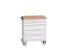 gereedschapswagen 980x800x600mm linoleum blad 7 laden RAL7035+RAL7035