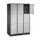 grootvolume-lockersysteem,HxBxD 1950x1220x600mm,3x3vakken,cil.-slot