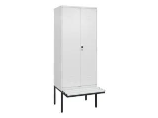 locker voor scheiding van kleding,HxBxD 2120x800x815mm,2vak - 1