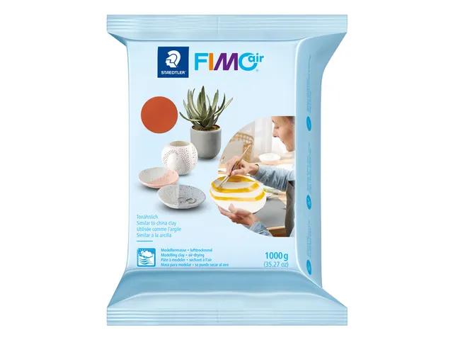 Pâte à modeler Fimo Air 1000g terra cotta