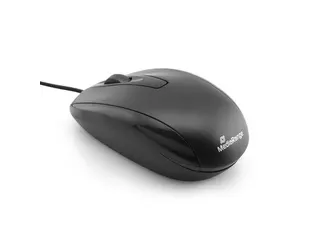 MROS211 Optische muis 3 knoppen bedraad Zwart - 3