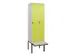 locker voor scheiding van kleding,HxBxD 2120x600x815mm,2vak