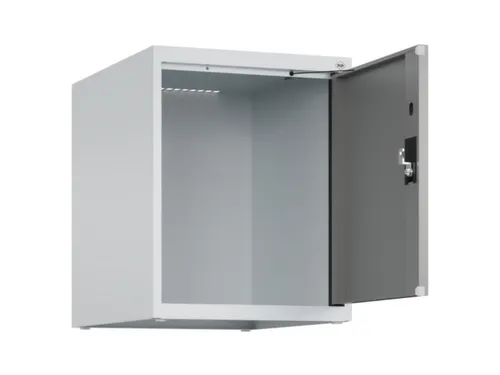 opzetkast,v. locker,1vak.,vak B 400mm,HxBxD 500x400x500mm,cilinderslot