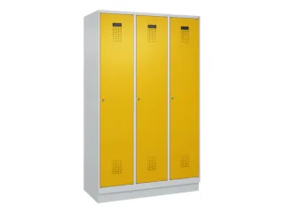 locker voor scheiding van kleding,HxBxD 1950x1200x500mm,3vak - 2