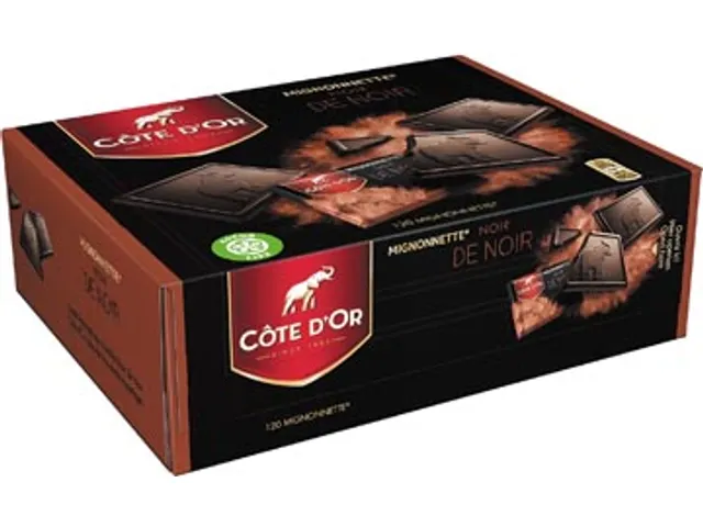 chocolade Mignonnette zwart 120 stuks