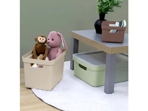 Sigma Home opbergbox 9L beige - 35x24,6x12,2cm