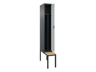 locker voor scheiding van kleding,HxBxD 2120x300x815mm,1vak - 2