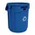 Ronde Brute container 75.7 Liter Blauw