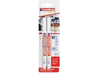 Krijtmarker e-4085 ronde punt van 1 - 2 mm 2 stuks - 2