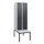 locker met bank,HxBxD 1950x600x815mm,2vak,vak B 300mm,cil.-slot