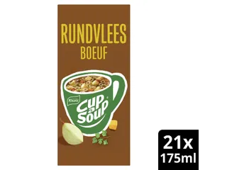 Cup-a-Soup Knorr rundvlees 21x175ml - 2