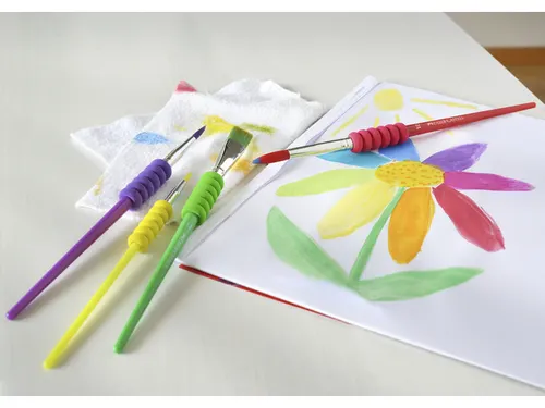 Penselenset Faber Castell Plastic Etui 4 Stuks