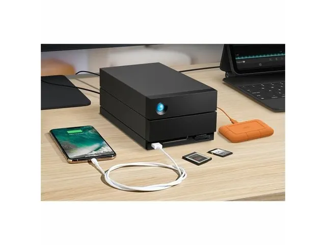 Lacie 2BIG Dock THB3 20TB THB3 1 kabel DAS-opslagsysteem