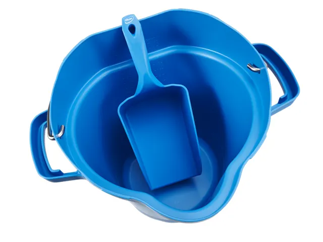 Vikan Hygiene handschep Recht 2 liter Blauw