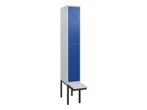 Dubbeldekse dekenkist,HxBxD 2120x300x815mm,1x2vak.,vak B 300mm