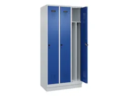 locker voor scheiding van kleding,HxBxD 1950x900x500mm,3vak