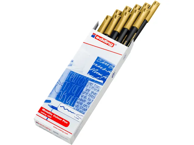 Fineliner edding 1200 goud 1.0mm
