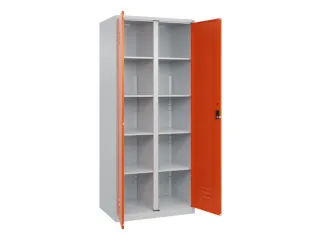 wasgoedverdeelkast,HxBxD 1850x800x500mm,vak B 400mm,cilinderslot - 2