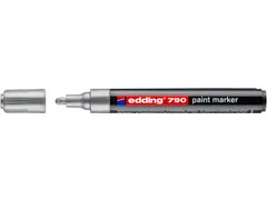 Paintmarker edding 790 op alcoholbasis 2-3mm zilver