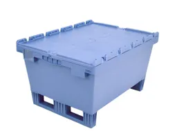 Herbruikbare Stapelbak Grote Capaciteit 453x800x600mm 109l Deksel