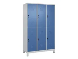 dubbeldekse locker,HxBxD 1950x1200x500mm,3x2vak.,vak B 400mm