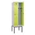 locker voor scheiding van kleding,HxBxD 2120x600x500mm,2vak