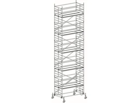 rolsteiger,reik H 11,6m,steiger H 10,82m,5platform(s),m. luik