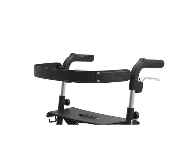 Trustcare Rugsteun Zwart voor Let's Go Out & Let's Fly rollator