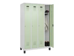 locker,HxBxD 1950x1200x500mm,4vak,vak B 300mm,cil.-slot,voeten