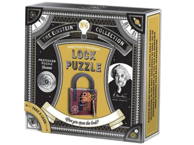 Puzzle cérébral Einstein Lock Puzzle