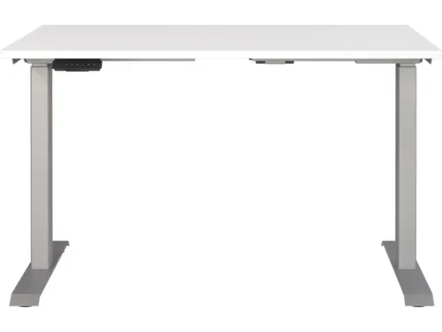 Elektrisch ihv bureau,HxBxD 720-1200x1200x800mm,blad wit