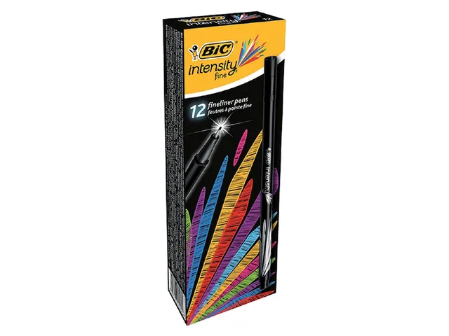 Fineliner BIC Intensity Fin noir