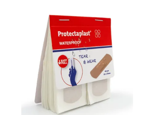 Tear & Wear Waterproof Easy-Pull 25x72mm 5 x 40 stuks