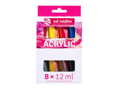 Acrylverf Talens Art Creation assorti 8 tubes à 12ml