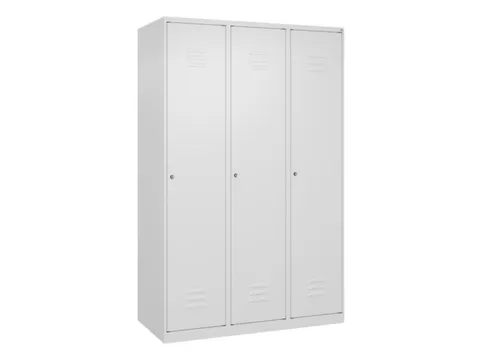 locker voor scheiding van kleding,HxBxD 1850x1200x500mm,3vak