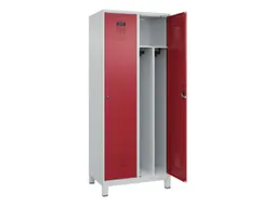 locker voor scheiding van kleding,HxBxD 1950x800x500mm,2vak