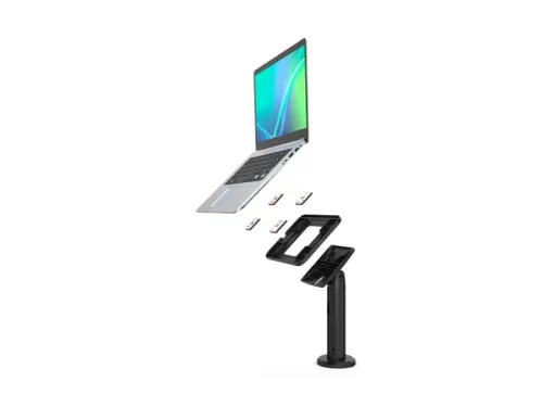 Compulocks TCDP04SMP01B, Zwart