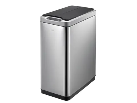 Stijlvolle Afvalbak Phantom Sensor Bin 45 Liter Mat Rvs Zwart