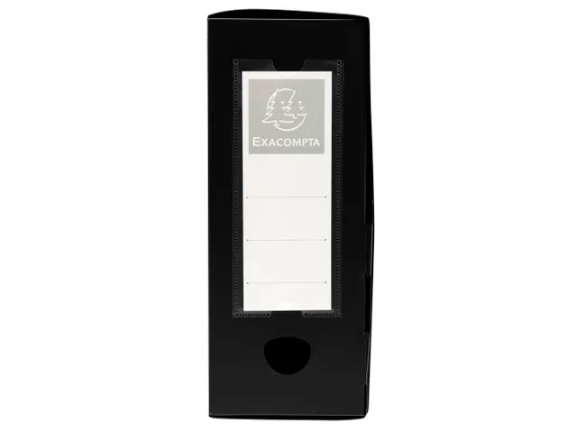 Klasseerdoos PP opaa k rug 100mm zwart