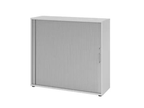 jaloeziedeurkast,HxBxD 1100x1200x400mm,2xhouten vloer,3 OH,romp grijs