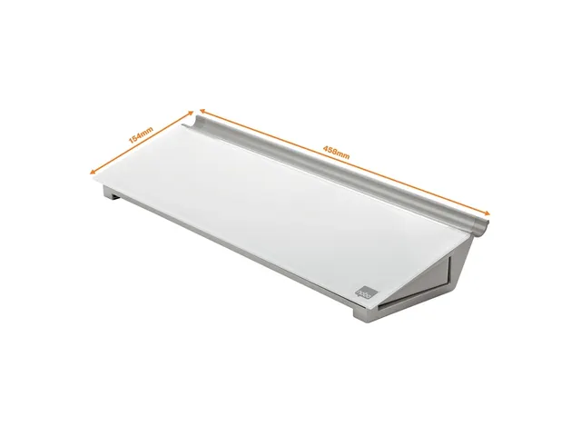 Desktop notitiebord Nobo met droog uitwisbaar oppervlak