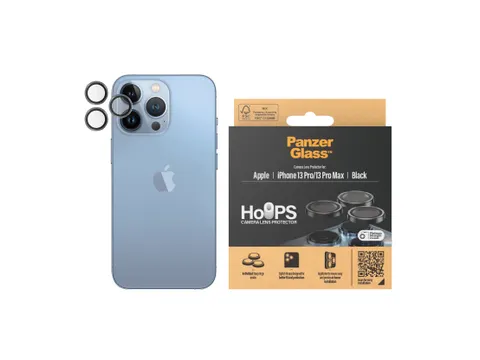 PanzerGlass Hoops Camera Lens Protector Black for iPhone 13 Pro |
