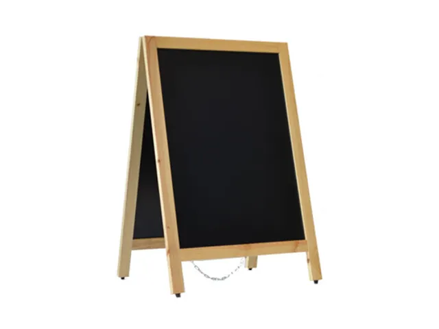 Krijtstoepbord Blank 55x85 cm