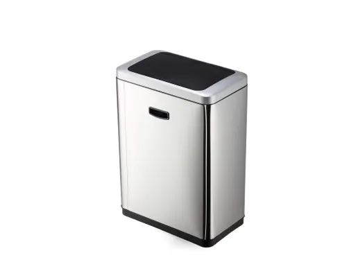 Afvalbak met sensor NO TOUCH DUO 2x20L