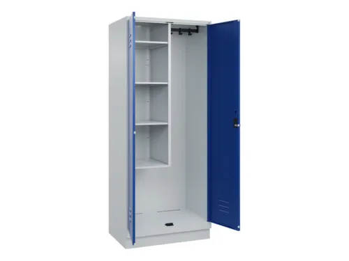 schoonmaakkast,HxBxD 1950x800x500mm,links 4vakken