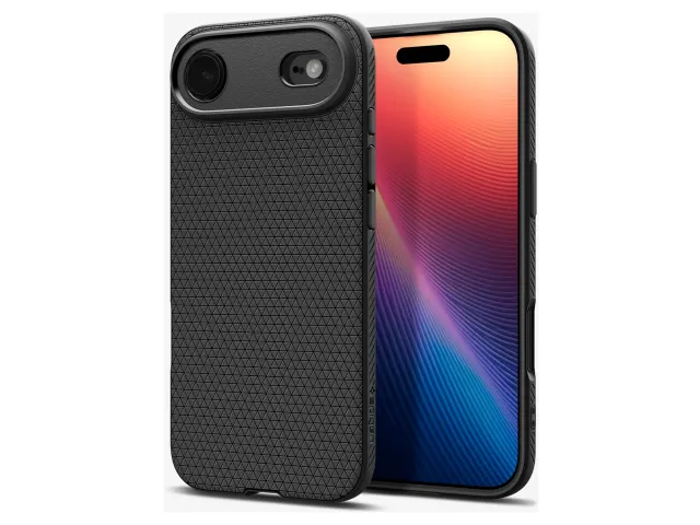Liquid Air Apple iPhone 17 Air Hoesje Back Cover Matte Zwart