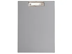 Klembord MAUL A4 staand PVC zilvergrijs